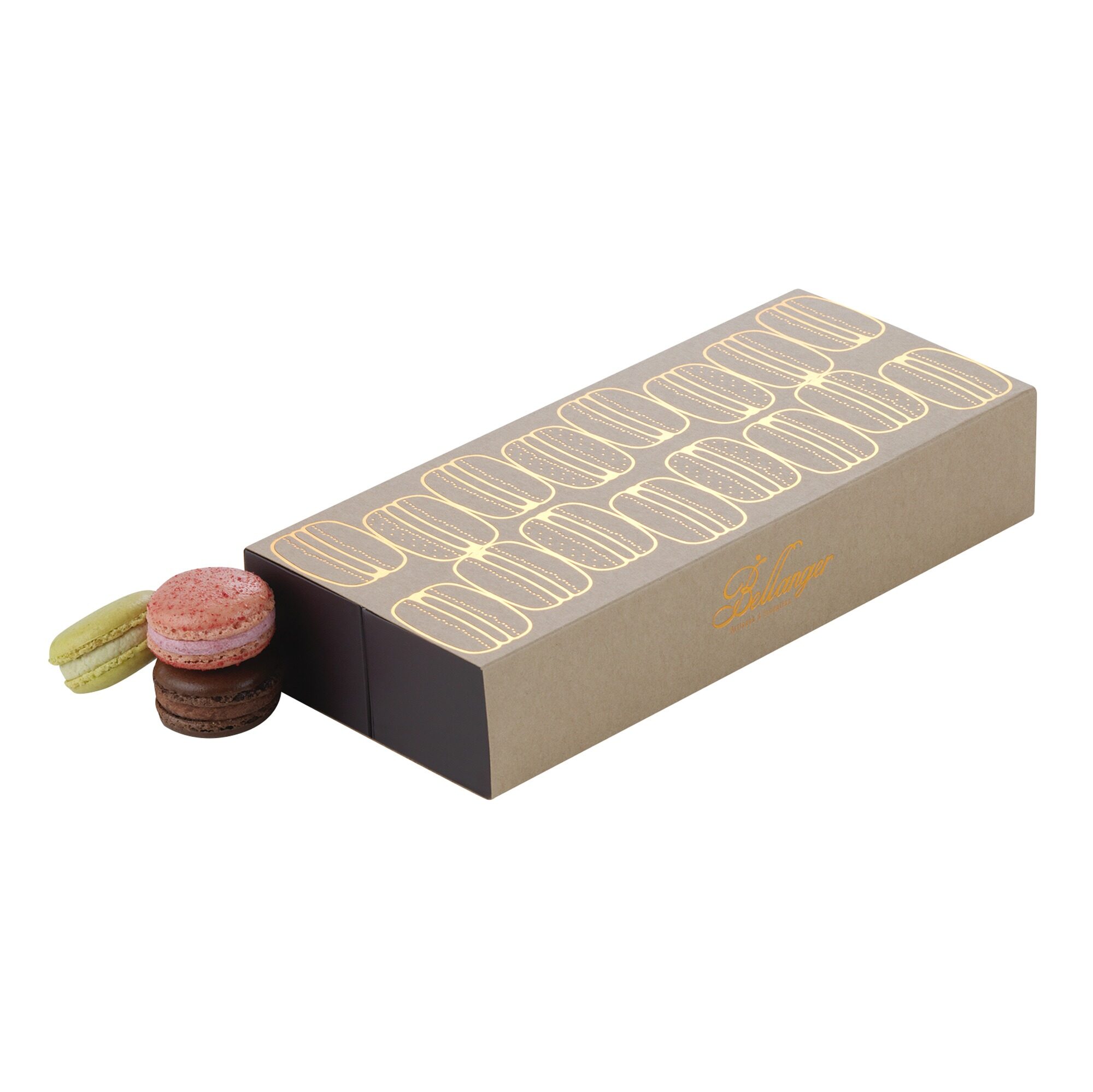 BOITE DE 16 MACARONS