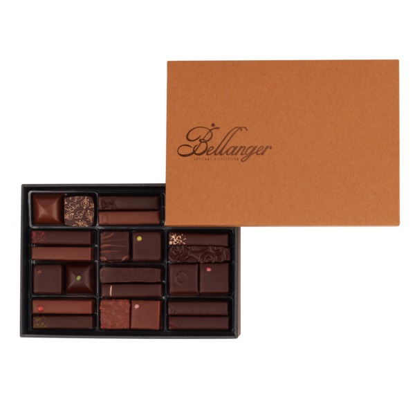 Balloboite noir et lait 48 pièces Chocolaterie Bellanger