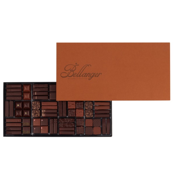 Balloboite Noir et Lait 144 pièces Chocolaterie Bellanger