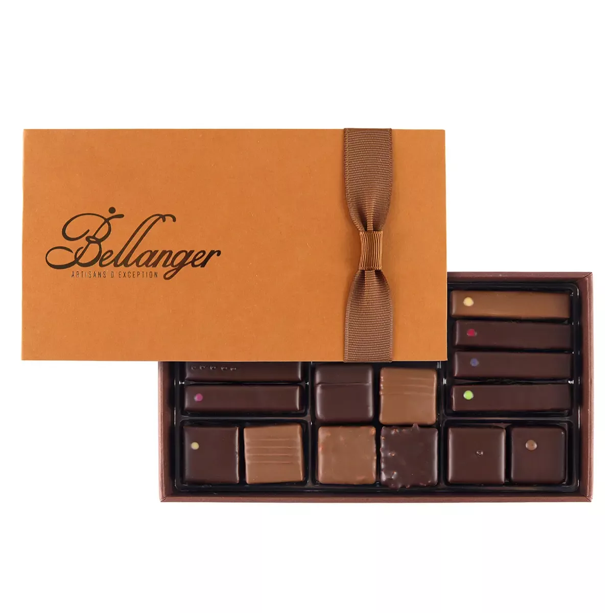 Assortiment de 36 chocolats noir et lait - la Balloboite N&L T1