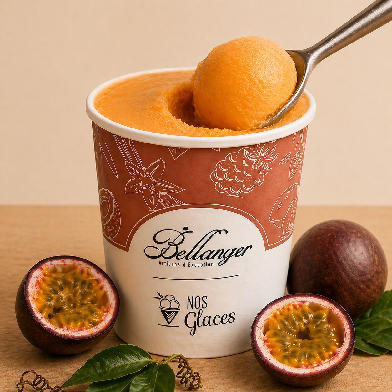 1/2 L SORBET PASSION