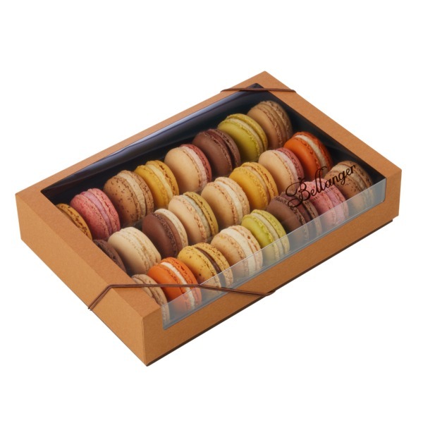 Boîte de 24 macarons - Chocolaterie Bellanger