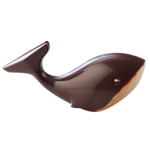 Bébé baleine en chocolat noir - Chocolaterie Bellanger