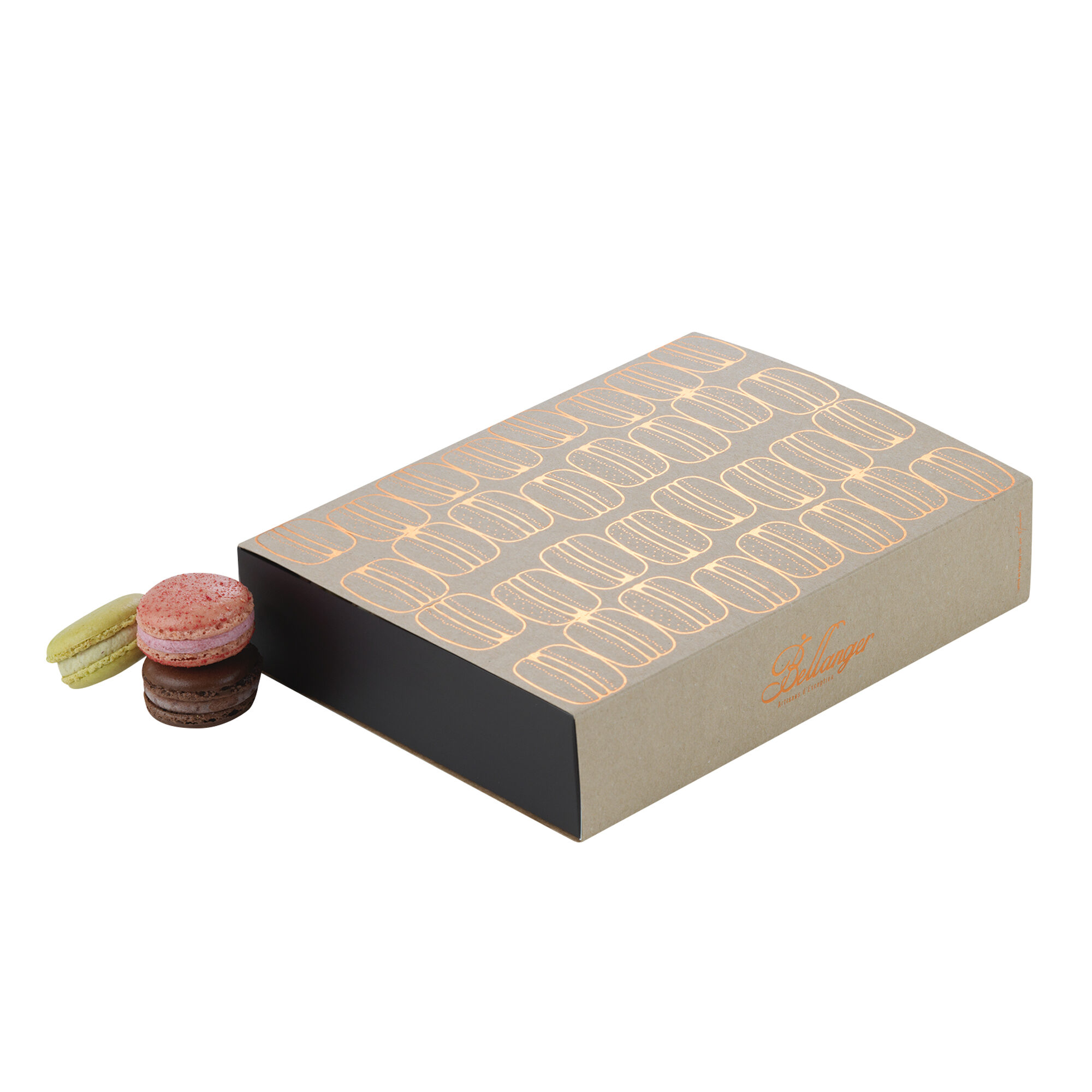 BOITE DE 24 MACARONS