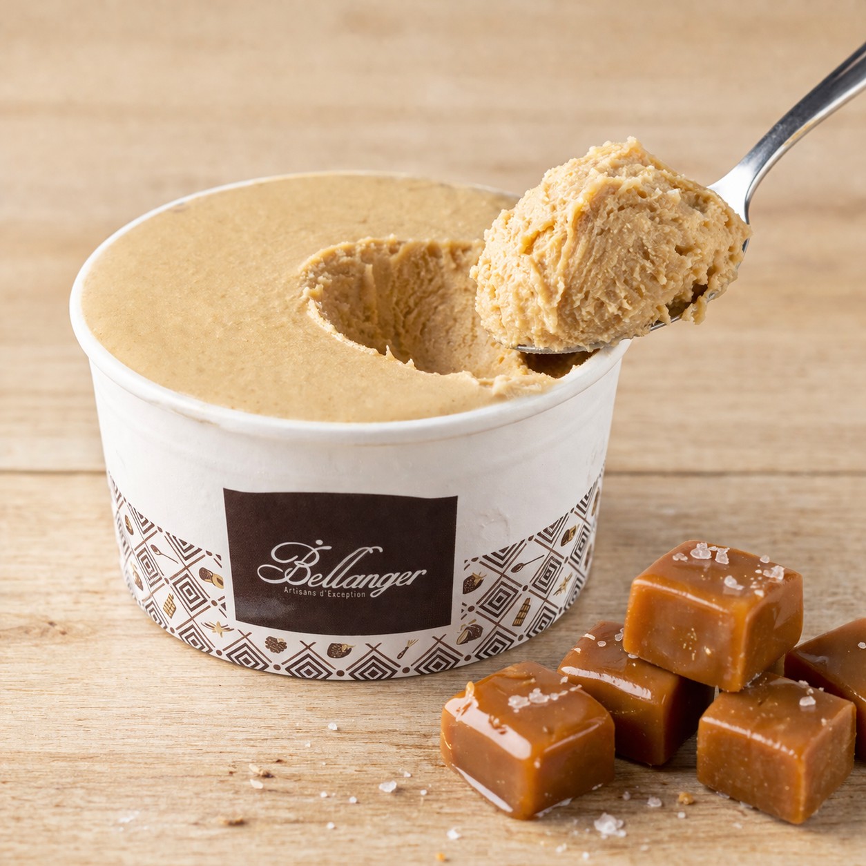 GLACE POT T1 CARAMEL