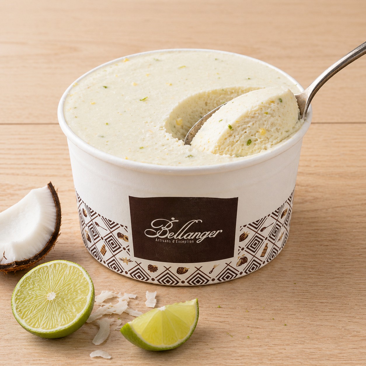 GLACE POT T1 COCO CITRON VERT