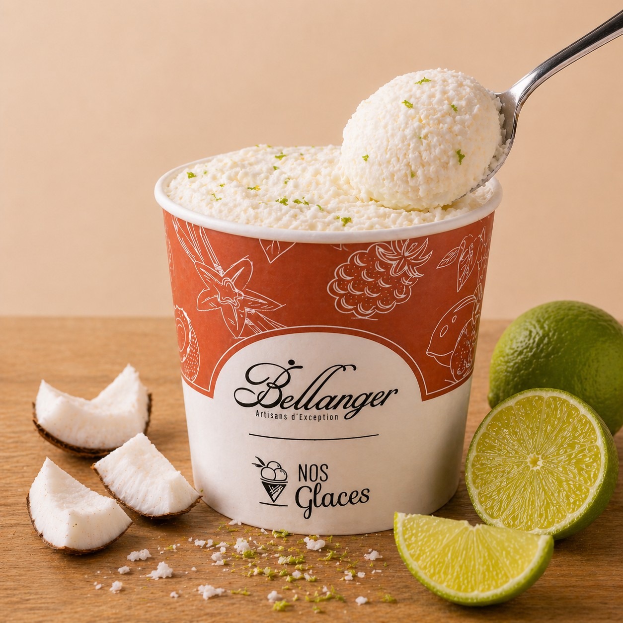 1/2 L GLACE COCO-CITRON