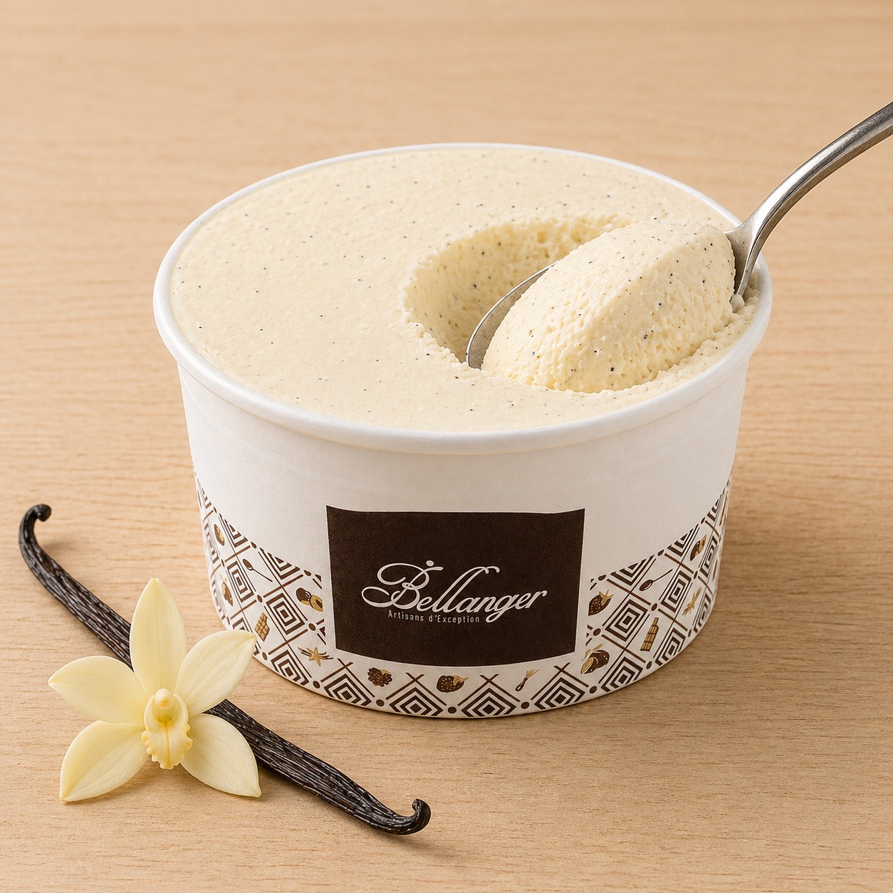 GLACE POT T1 VANILLE