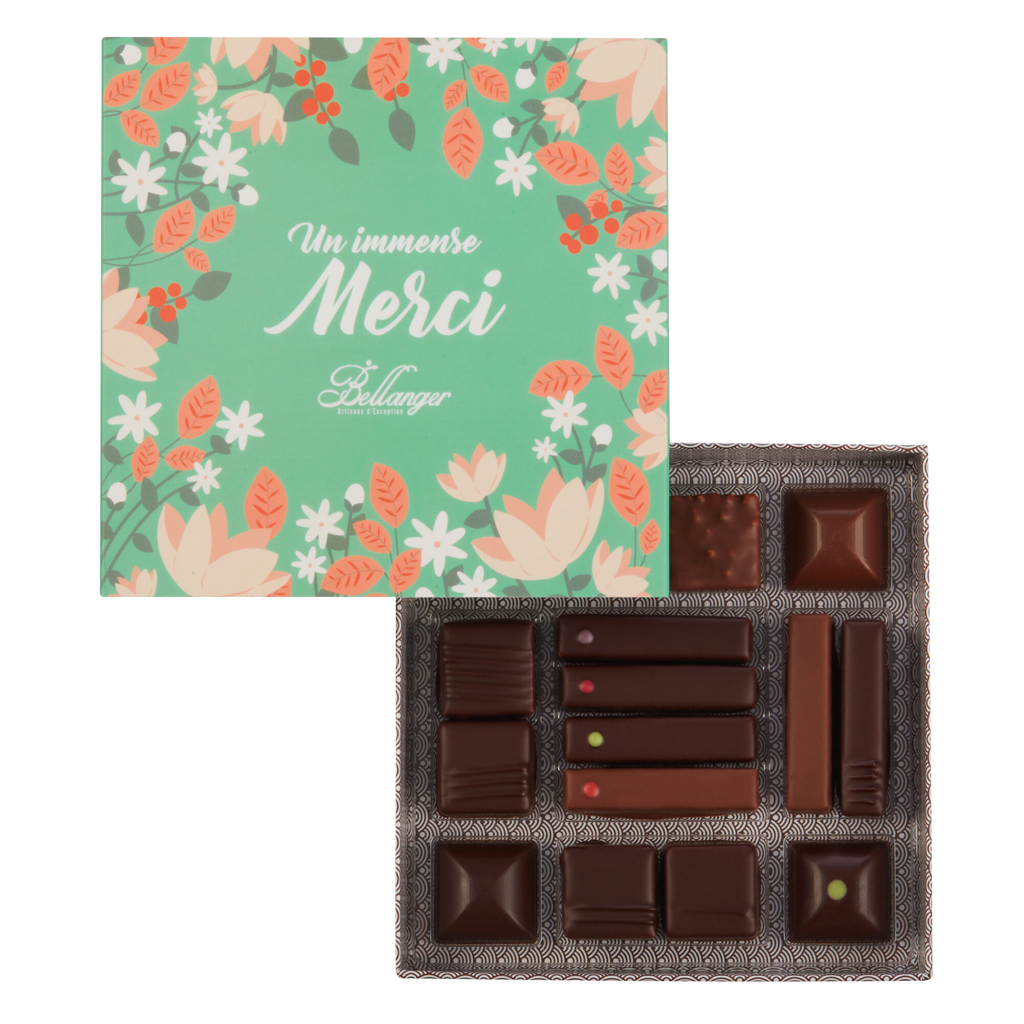 COFFRET 16 CHOCOLATS – MERCI