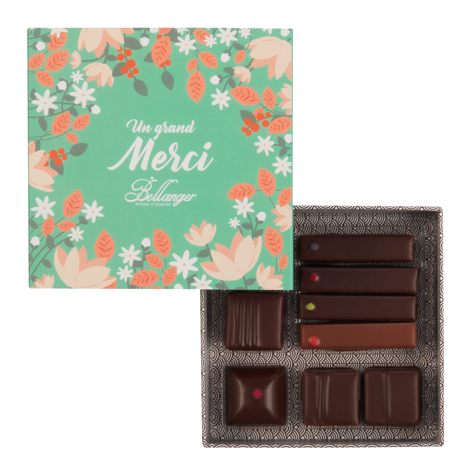 COFFRET 09 CHOCOLATS – MERCI