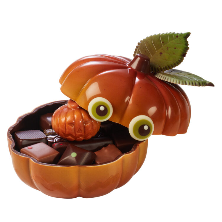 BONBONNIERE CITROUILLE NOIR