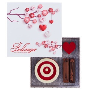 Coffret de chocolats Saint Valentin - Chocolaterie Bellanger