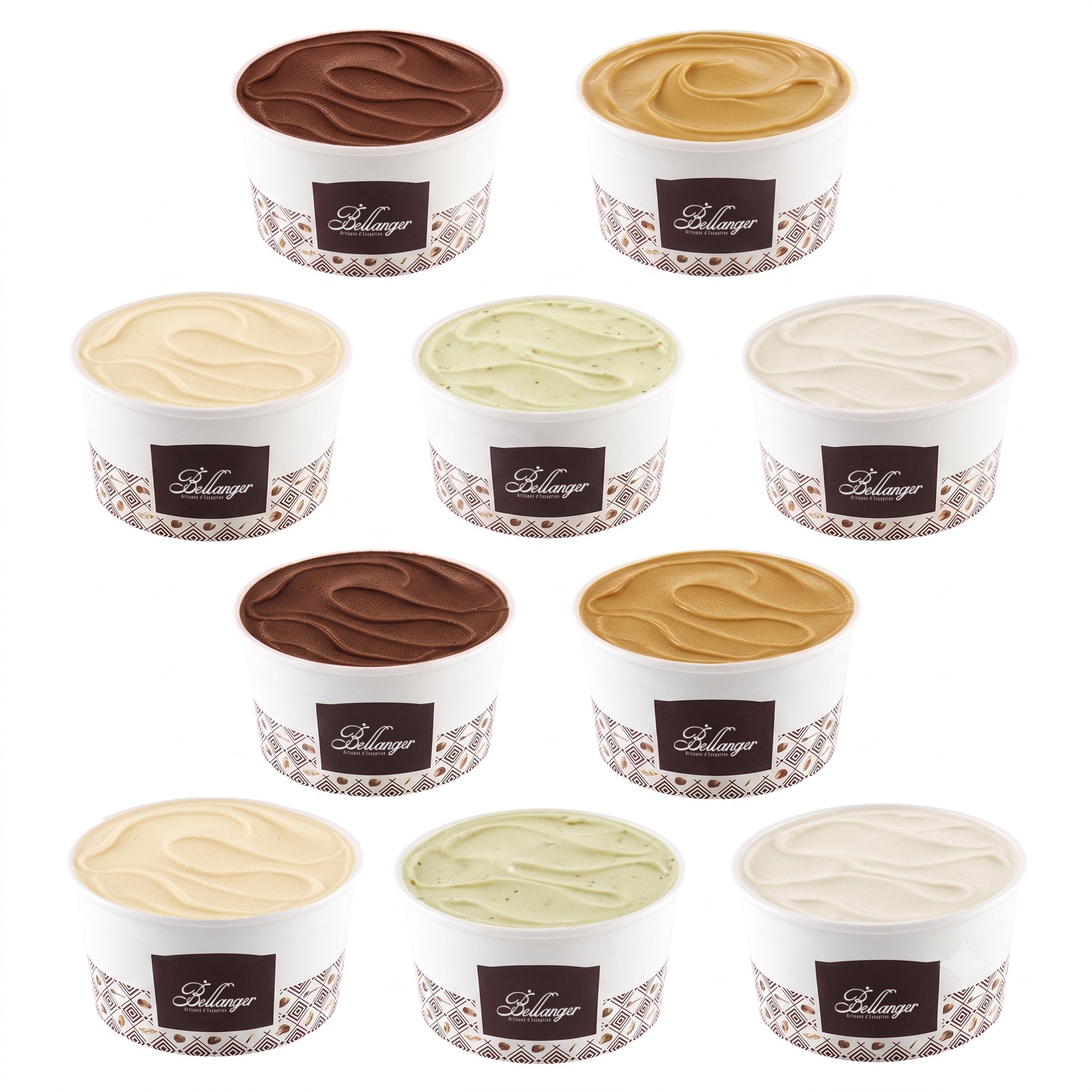 PACK GLACE 10 POTS