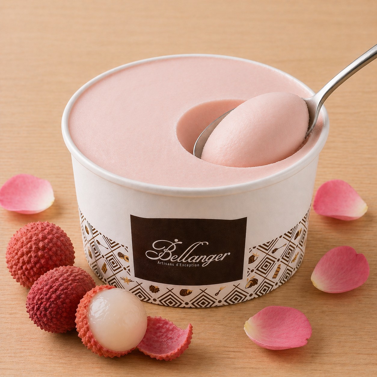 POT SORBET LITCHI ROSE T1