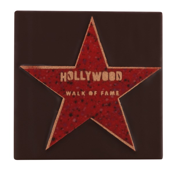 Bouchée étoile d'Hollywood en chocolat - Chocolaterie Bellanger
