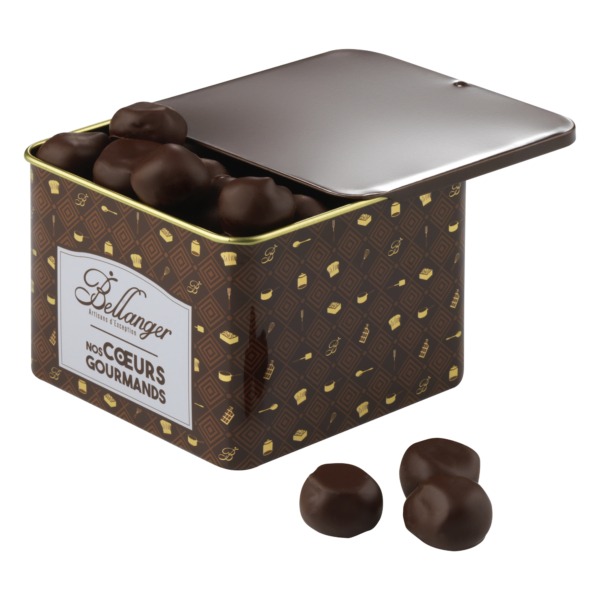 Billes de griottes enrobées de chocolat - Chocolaterie Bellanger