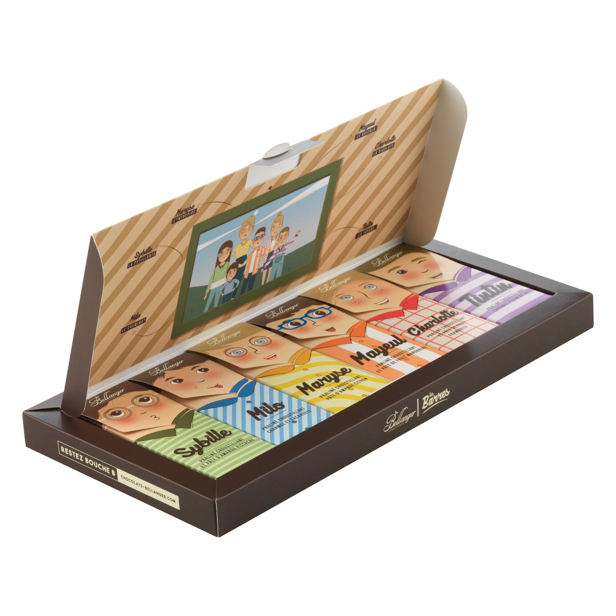 COFFRET 6 BARRES GOURMANDES