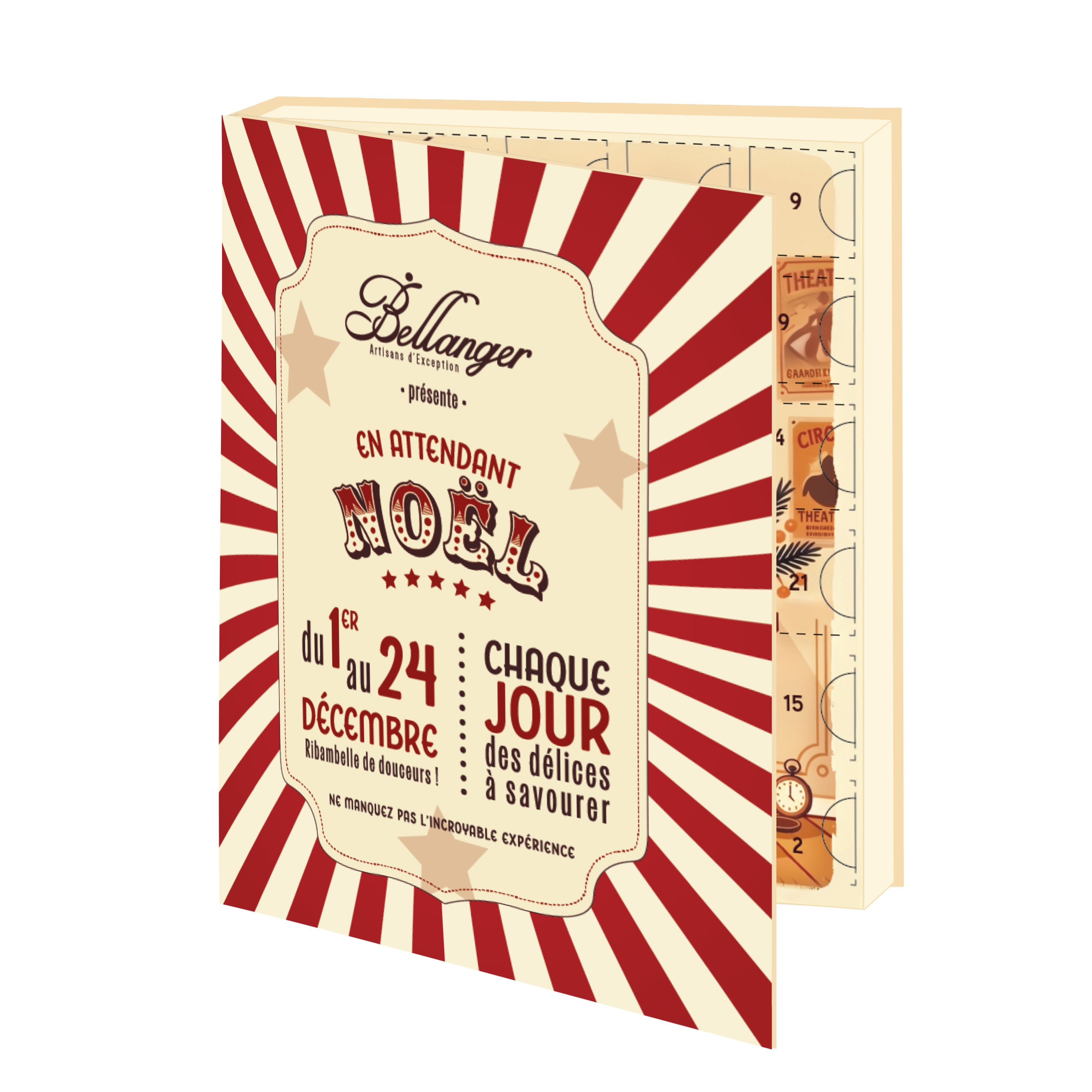 CALENDRIER DE L'AVENT - ARTISTES EN COULISSES