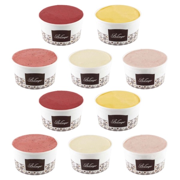 PACK SORBET 10 POTS