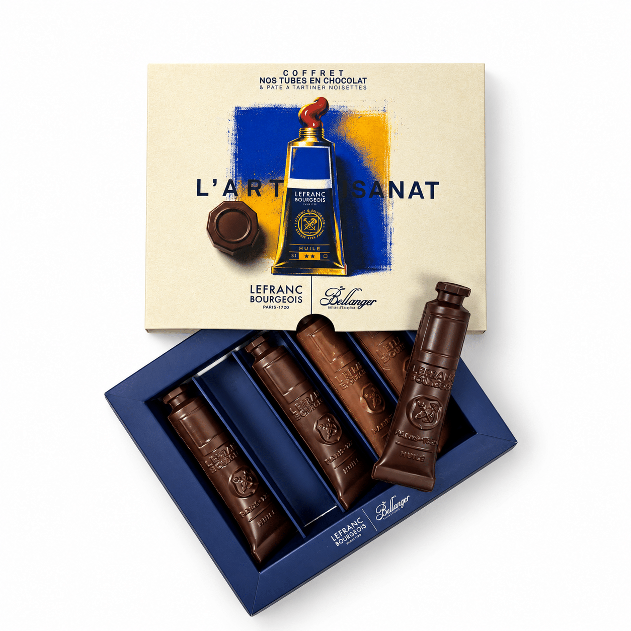 COFFRET LEFRANC BOURGEOIS 5 TUBES