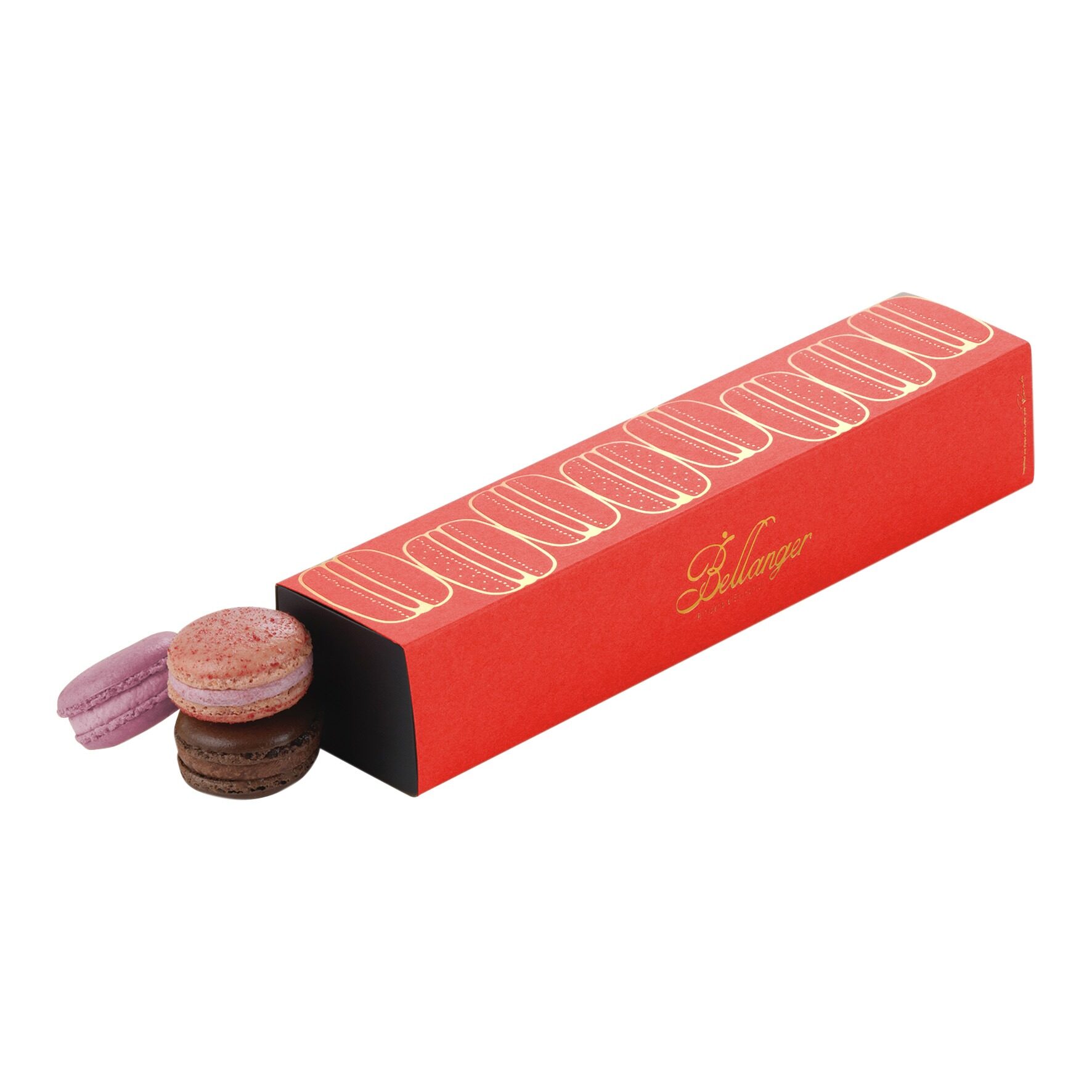 BOITE DE 08 MACARONS D&rsquo;AMOUR