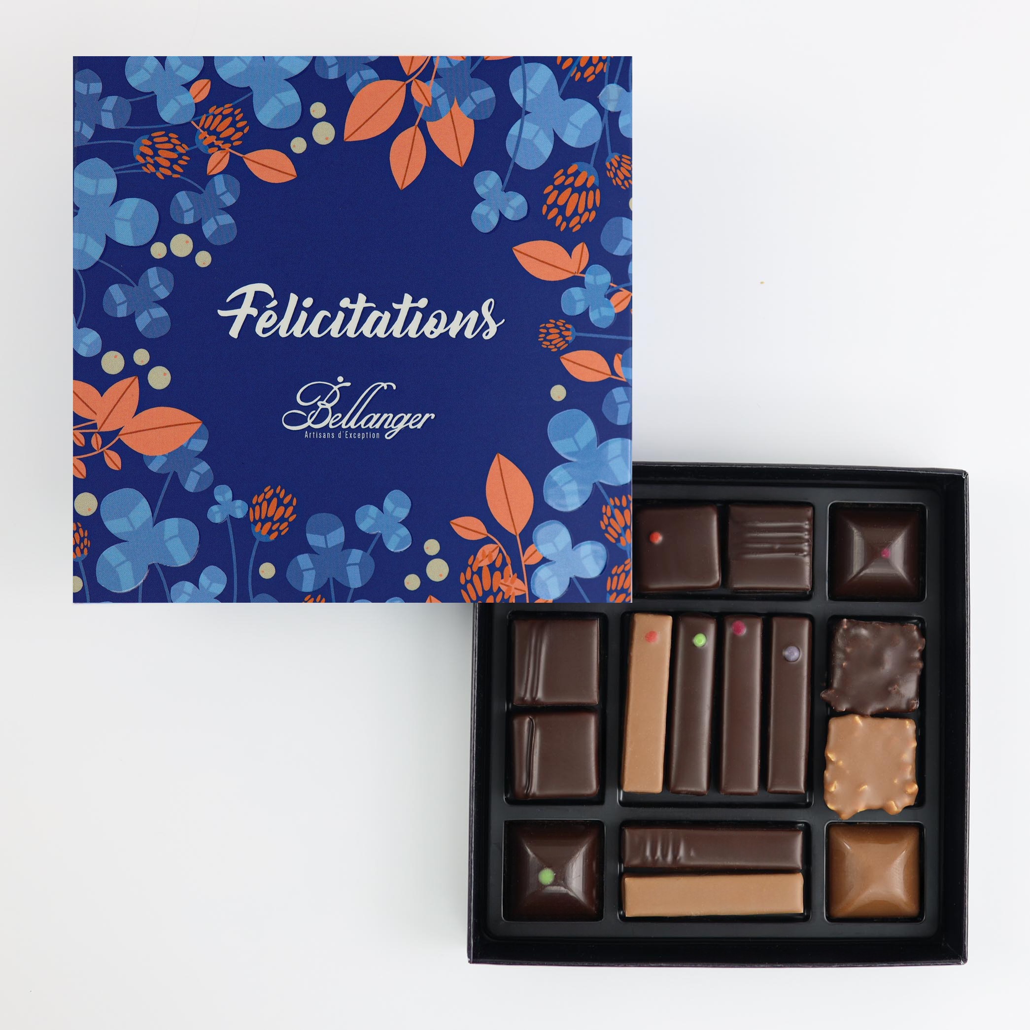 COFFRET 16 CHOCOLATS FELICITATIONS