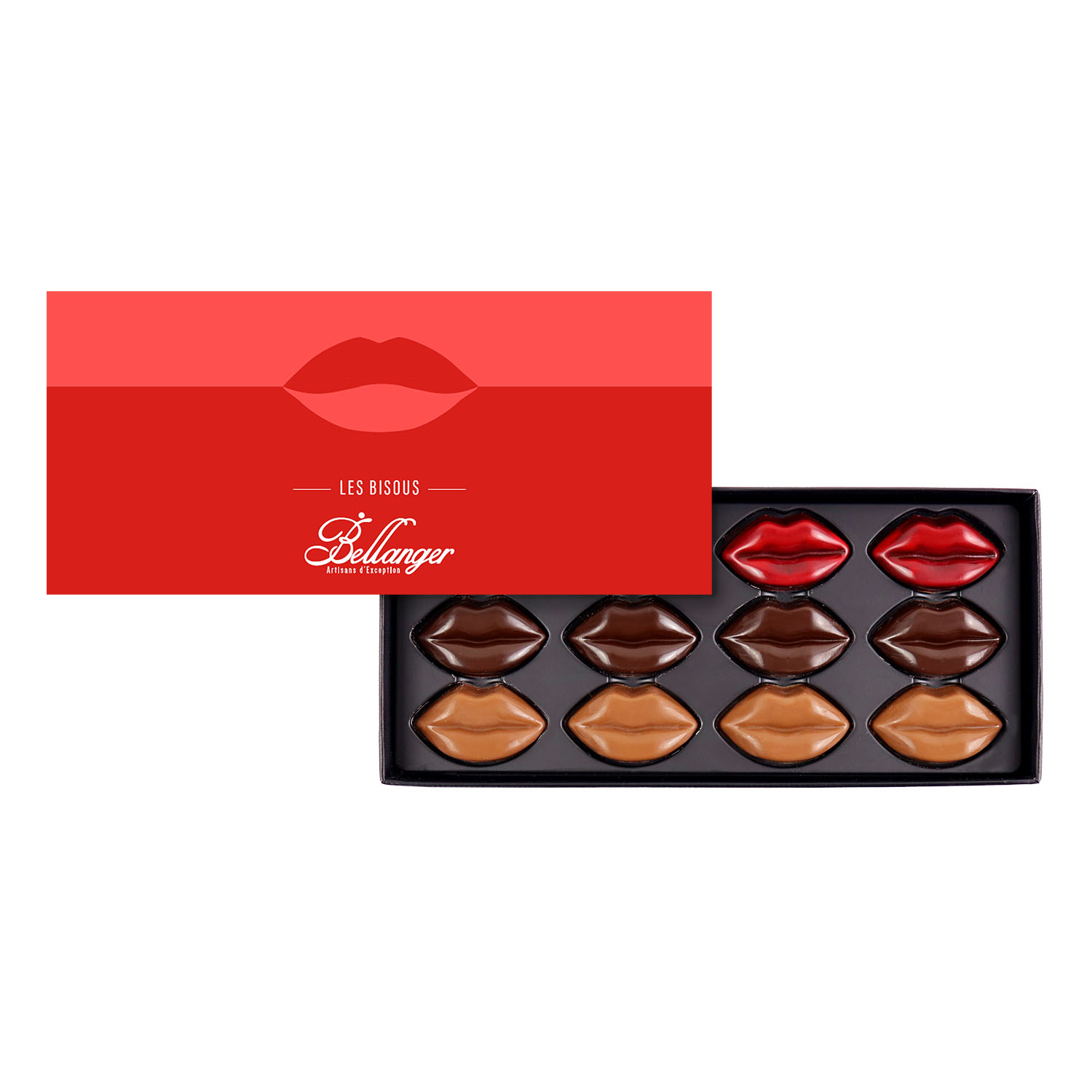 COFFRET 12 BISOUS