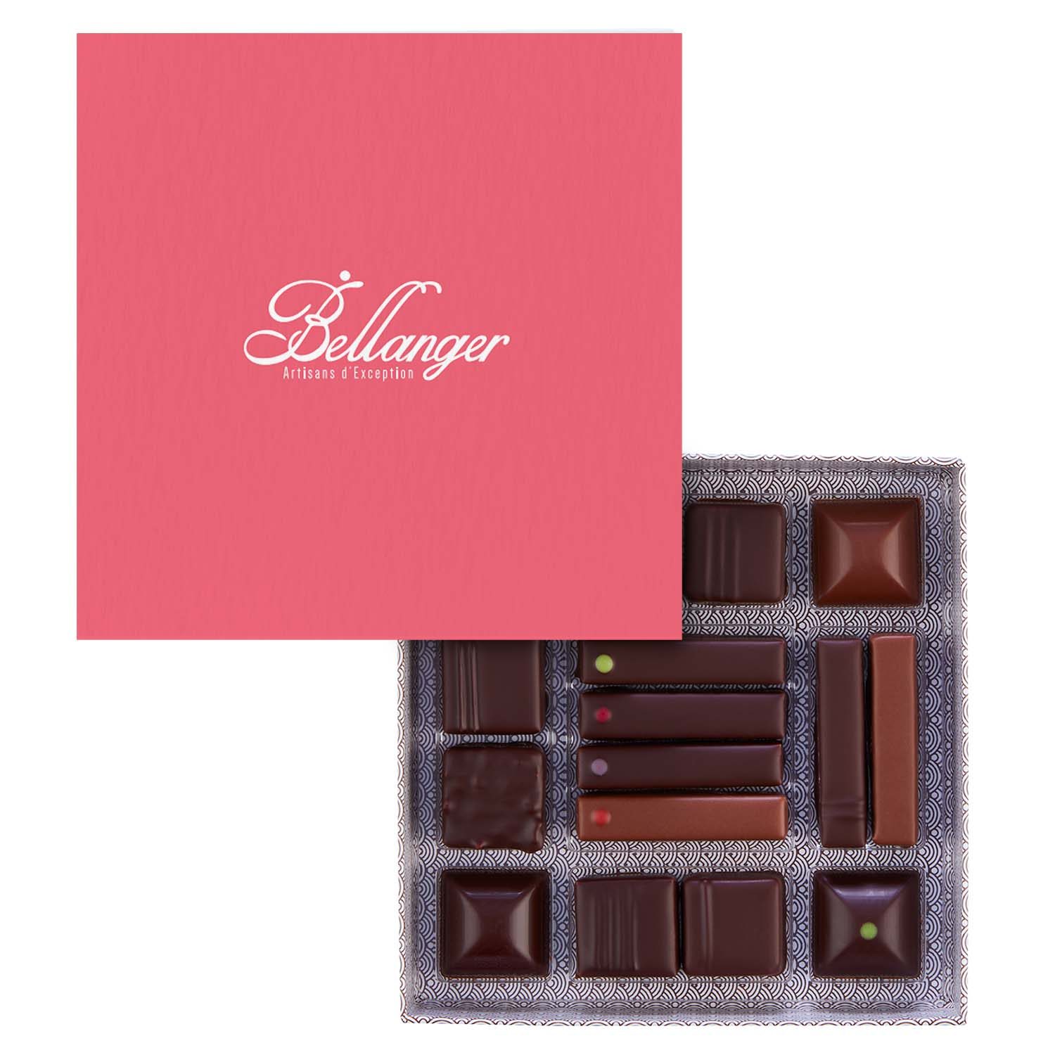 COFFRET 16 CHOCOLATS – ROSE