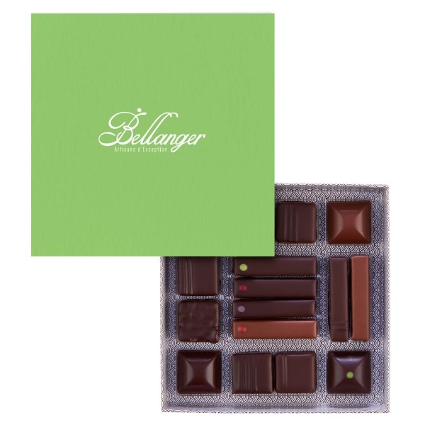 COFFRET 16 CHOCOLATS - VERT
