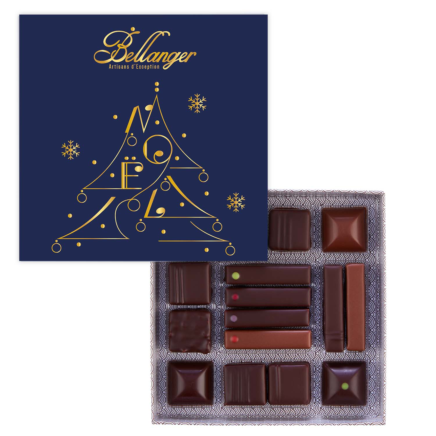 COFFRET 16 CHOCOLATS NOEL