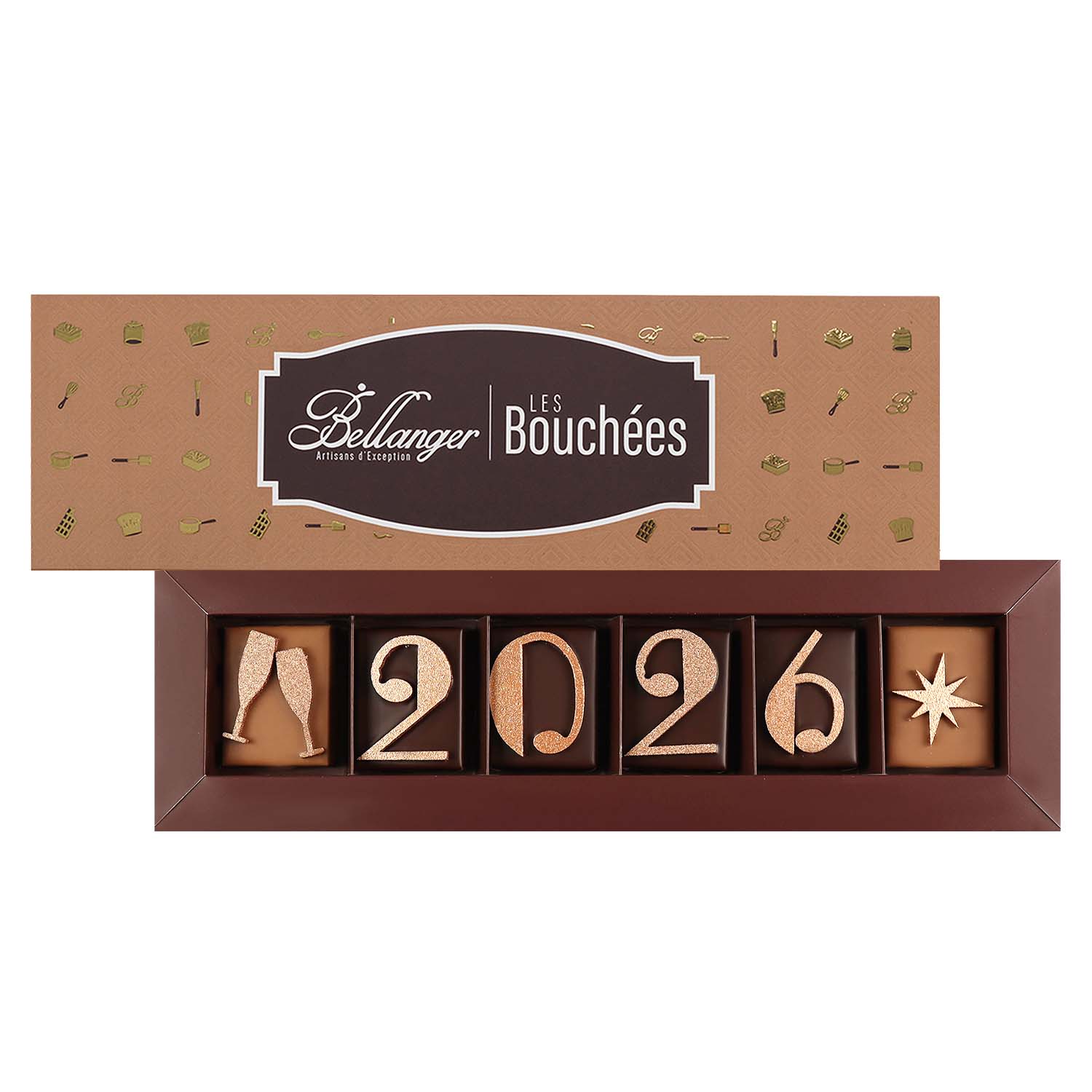 COFFRET 6 BOUCHEES NOUVEL AN
