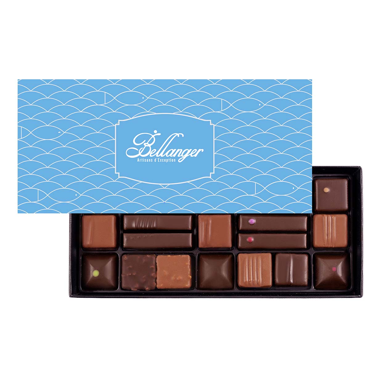 COFFRET 21 CHOCOLATS 1ER AVRIL