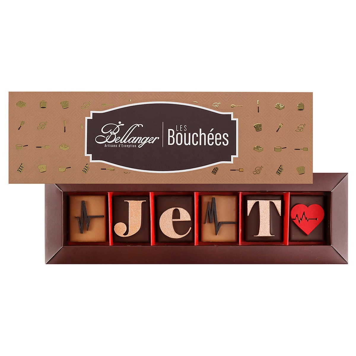 COFFRET 6 BOUCHEES ST VALENTIN