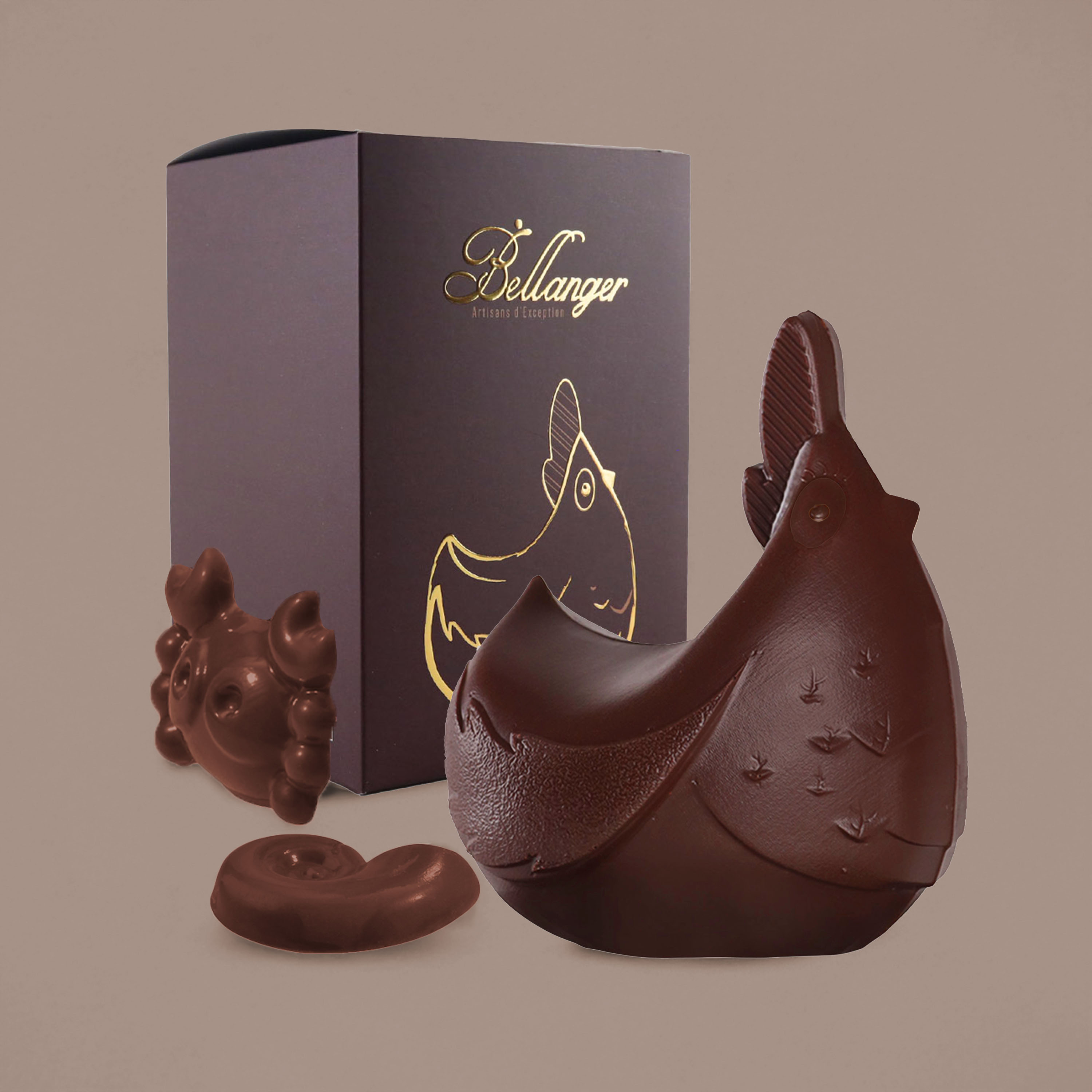 POULE BELLANGER NOIR