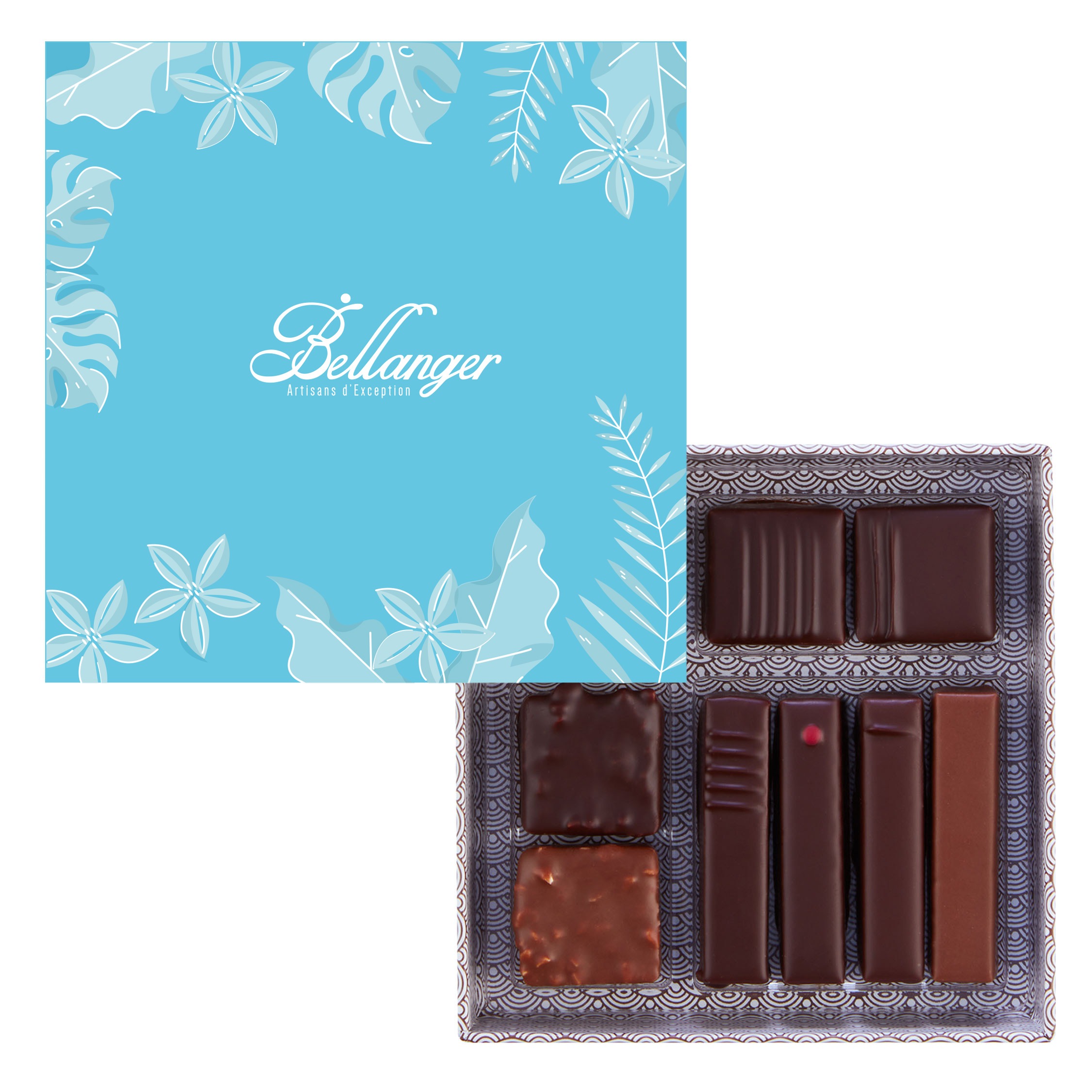 COFFRET 09 CHOCOLATS – BLEU